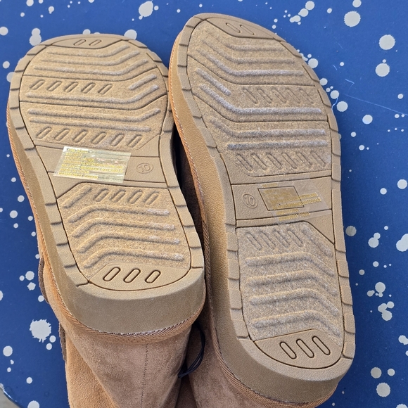 Arizona Tan Suede Ankle Boots Sz 10 - Picture 11 of 13